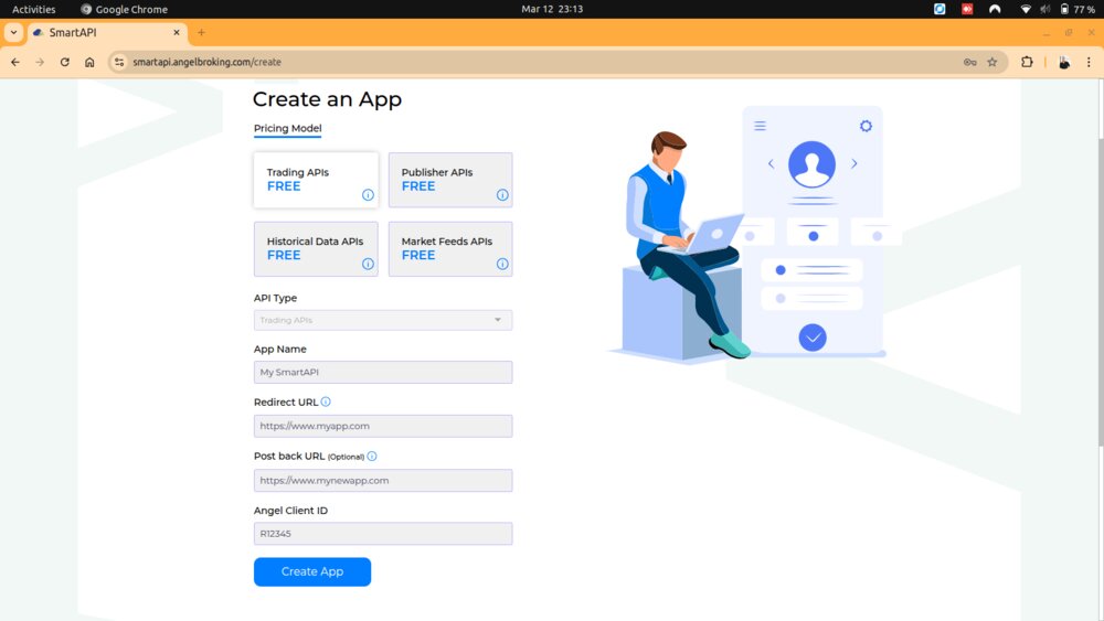 Create an App on SmartAPI — API key and Redirect URL setup
